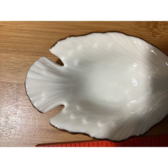 Lenox China‎ Gold Trimmed Small Dove Shaped Trinket Dish MCM - Picture 3 of 5